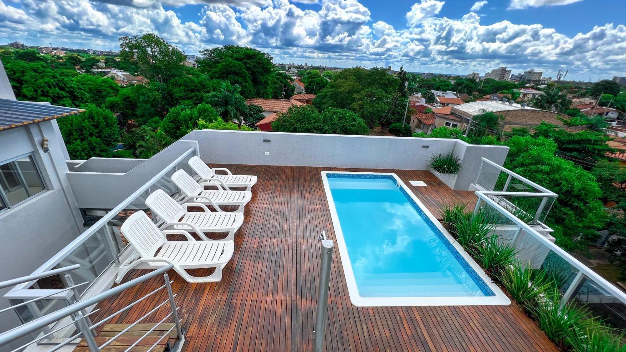 Apart-Hotel De Lujo En Eje Corporativo De Asuncion! 2 Y 3 Habitaciones 外观 照片